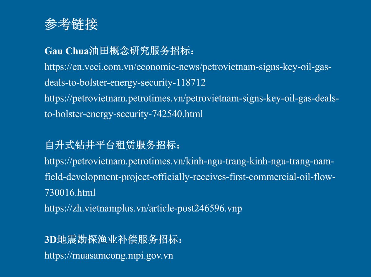 越南油气行业迎来招标潮，多个海上项目密集招标（图片5）